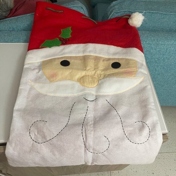 Santa Claus Costume Mens Size Large XL Accessories Wigs Beards Holiday Christmas - Picture 9 of 16